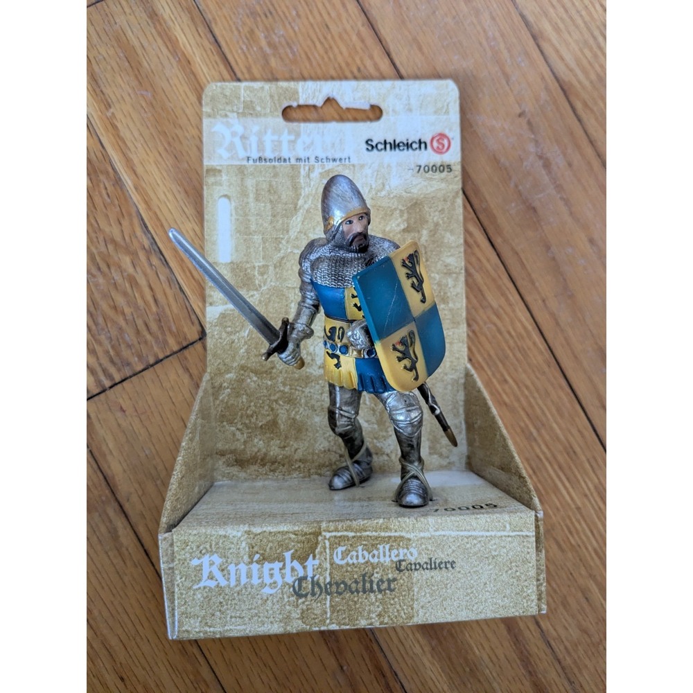 Schleich 70005 Blue Knight with Sword & Shield World of Knights - NEW
